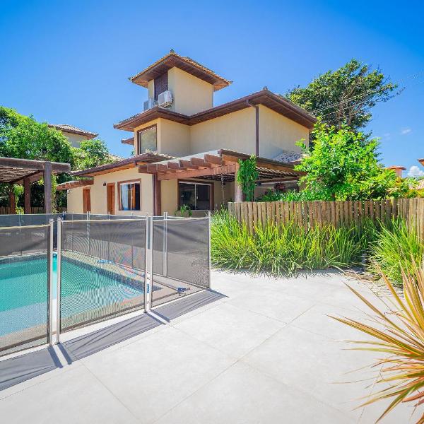 Bz85 Linda e confortável casa c/ Piscina, 200 m da praia! - Foto 4
