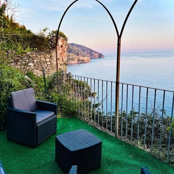Il Grecale - The Cliff Retreat, hotel Cornigliában