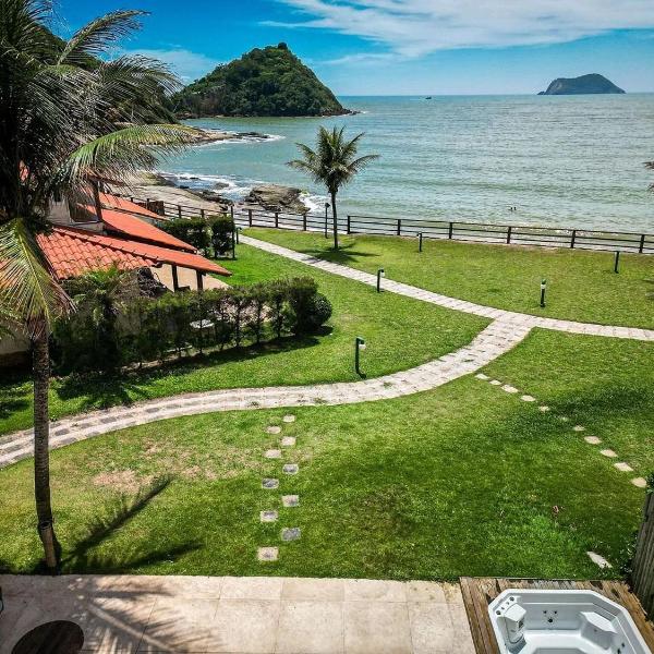 Bz77 Pé na areia! Casa com 4 suítes