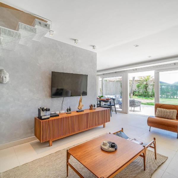 Bz77 Pé na areia! Casa com 4 suítes - Foto 5