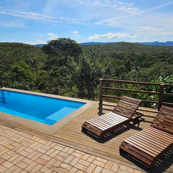 Casa de Campo na Serra do Cipó com Área de Lazer e Piscina aquecida