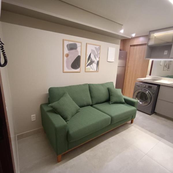 Apartamento um quarto e sala mobiliado