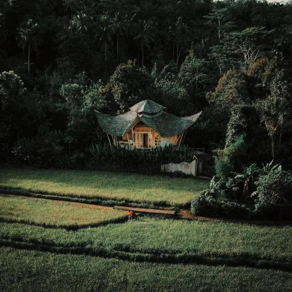 Sidemen Luxury Nyan Bali - Bamboo House, hotel v destinaci Selat
