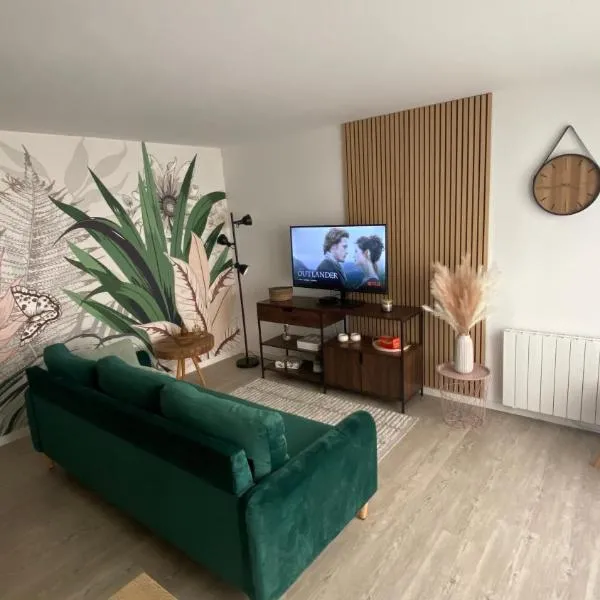 La Léonard île au coeur de l île d or logement avec chambre climatisée, hotel em Amboise