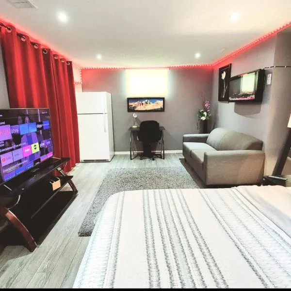 Staycation Studio Apartment, Private kitchen , Washroom, Micro Gym & Free Onsite Parking, khách sạn ở London