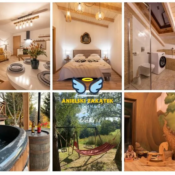 Anielski Zakątek Solina - balia z jacuzzi i sauna w cenie pobytu, hotel v destinaci Solina