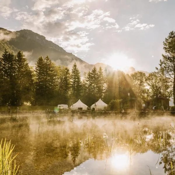 Camping & Ferienunterkünfte Steinplatte, hotel v destinaci Waidring