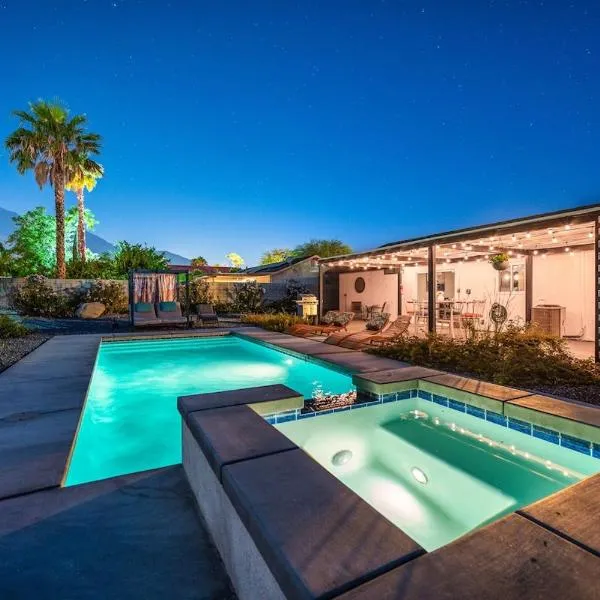 Indio Zen Retreat Pool Spa Home Sleeps, hotel in Indio