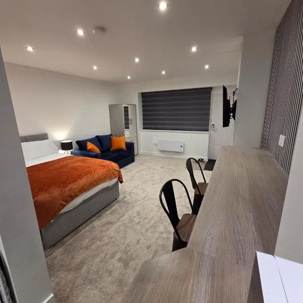 Modern Studio Apartment in Blackburn Town Centre, hotel in Blackburn