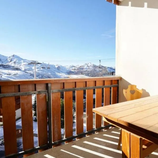 Val Thorens Studio 2 personnes et balcon plein Sud, hotel in Val Thorens