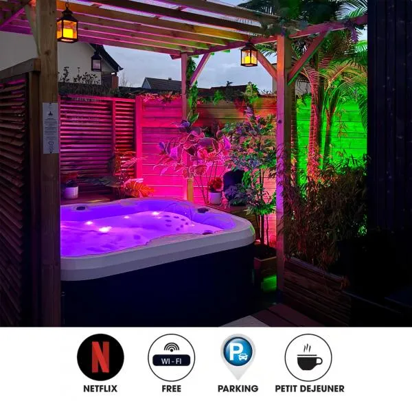 Gîte Studio Alsa 15 avec Jacuzzi privatif, hotel v destinaci Fortschwihr