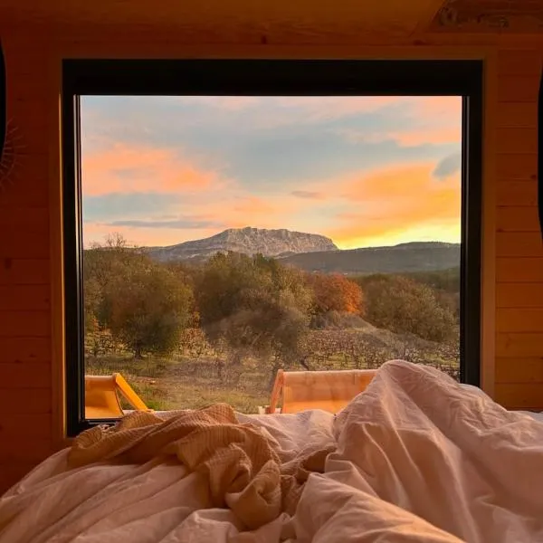 La tiny house sainte victoire, hotel v destinaci Meyreuil