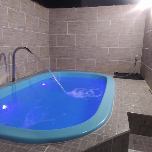 Casa com piscina Mongaguá 2 quartos