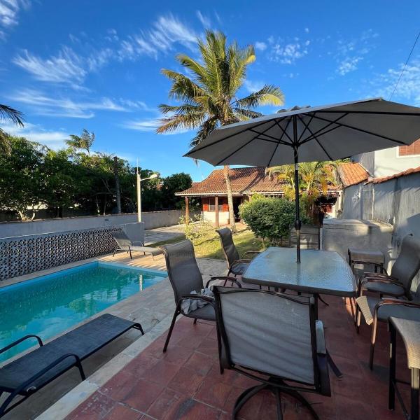 Terra Prometida, Casa de Praia com Piscina - Canaã