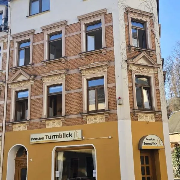Pension Hotel Turmblick, hotel v destinaci Auerbach