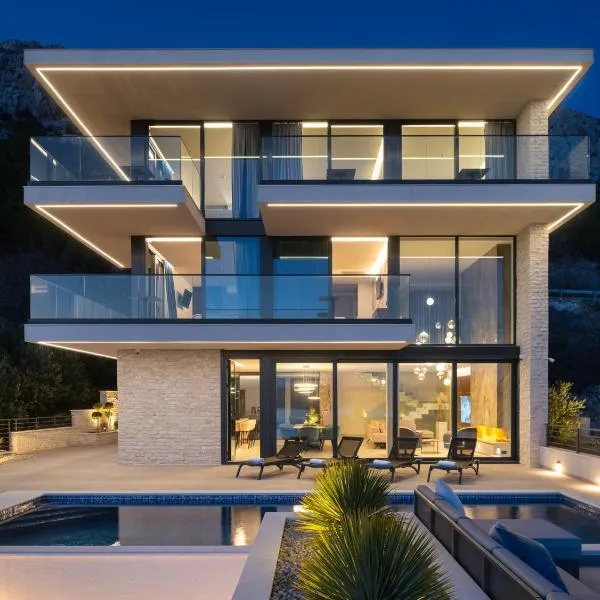 Luxury Villa Hedonia, hotel u gradu Brela