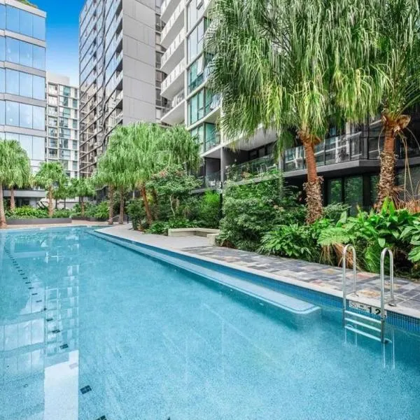 Luxury Stay With City View - Free Parking,Pool,Wifi, hotel in Brisbane