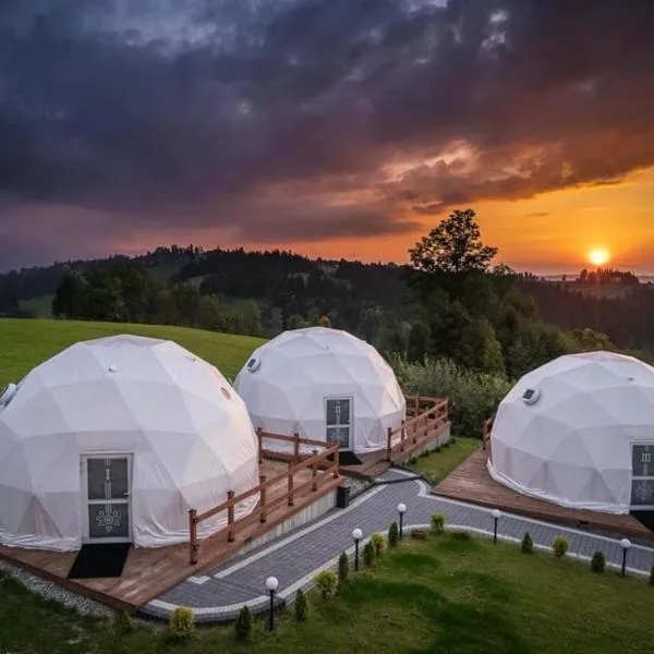 Glamping Pasieka Namiot Glamp Bukowina Tatrzańska - domki w górach, hotel v destinaci Groń