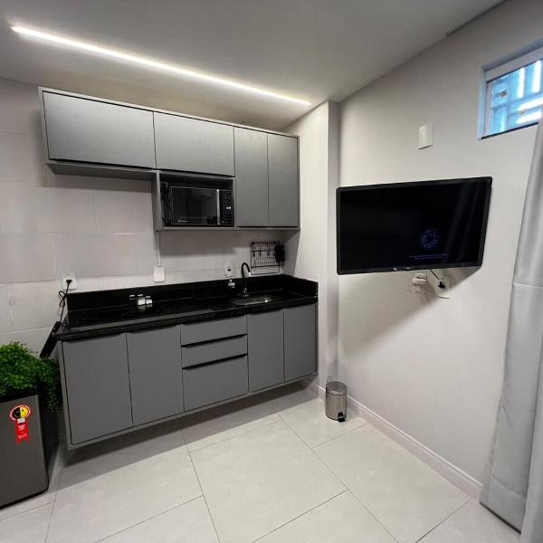 Loft Confortável com Ar, Cozinha e Wi-Fi no Centro - Foto 4