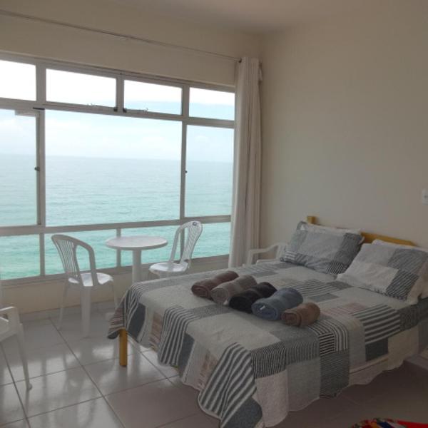 Linda Vista Para o Mar Ótimo Apto Sala e Quarto Completo - Foto 2