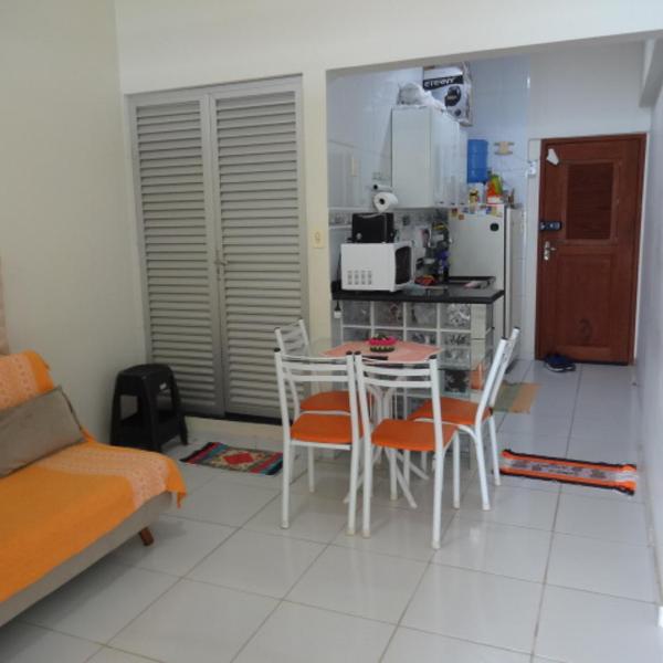 Linda Vista Para o Mar Ótimo Apto Sala e Quarto Completo - Foto 4