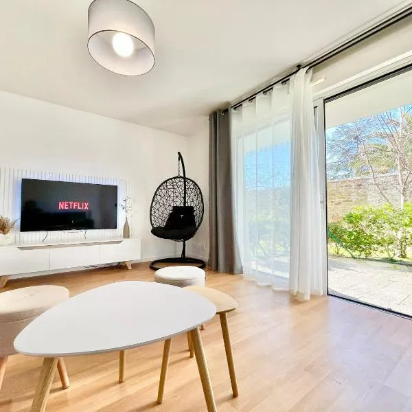 ParcAppart 5 - Terrasse - Parking - Netflix, khách sạn ở Lanester