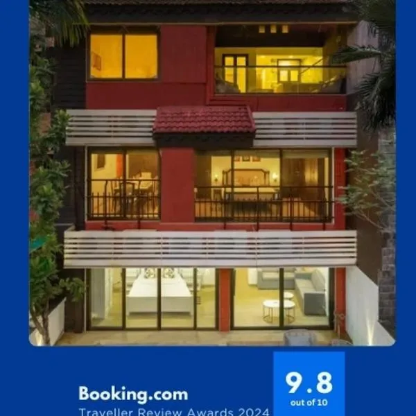 EKOSTAY Luxe - Casa Marina, hotel u gradu Kandolim