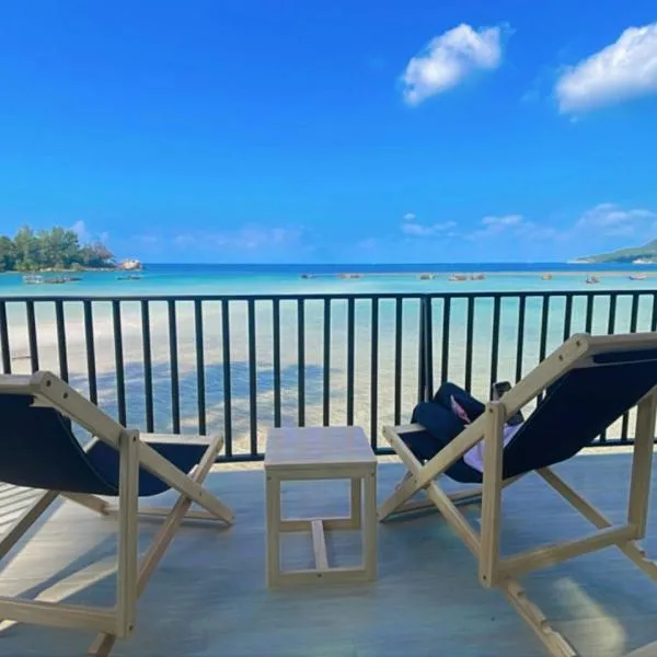 Honey moon Beach front in Chaloklum, hotel in Mae Haad