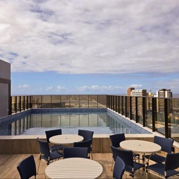 Estudio com vista mar e varanda - Foto 4