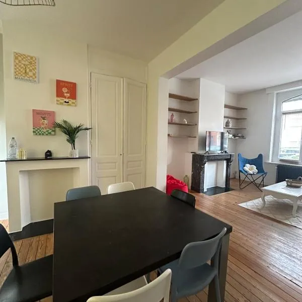 La Malouine Dunkerquoise HomyNest, hôtel à Dunkerque