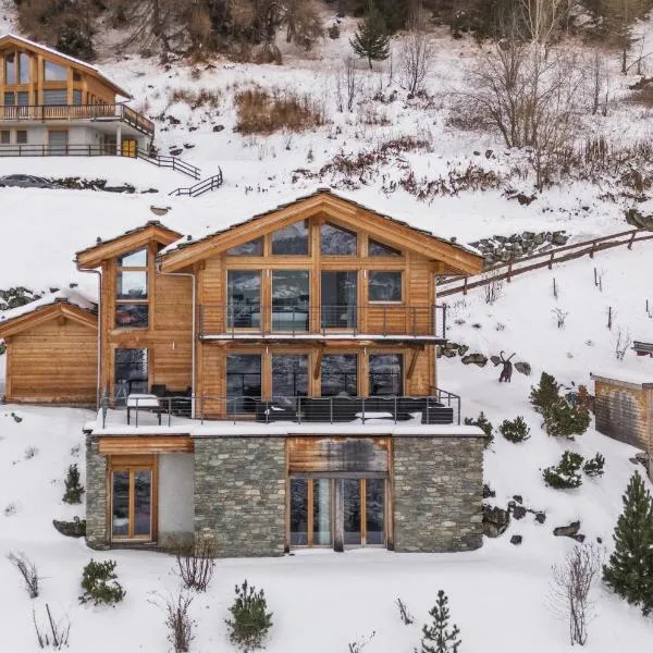 Chalet Ibex, à côté de la piste de Veysonnaz, hotel a Veysonnaz
