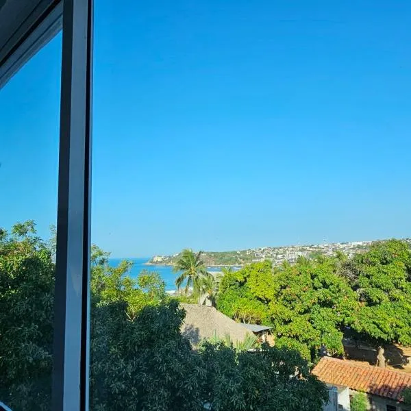 Hotel Familiar Abejac、Brisas de Zicatelaのホテル