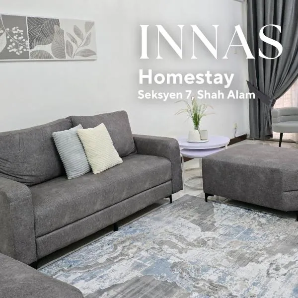 INNAS Homestay in Seksyen 7, Shah Alam, hotel v destinaci Shah Alam