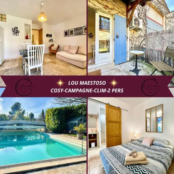 Lou Maestoso - Cosy, Campagne, CLIM, 2 personnes, hotel di Lançon-Provence