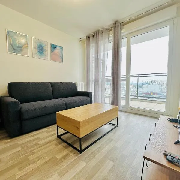 Agréable 2 pièces avec balcon et Parking transports by immo kit bnb, hotel v destinácii Sarcelles