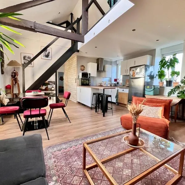 Bel appartement, proche plages pour 4 personnes, 2 chambres, hotel v destinácii Clohars-Carnoët
