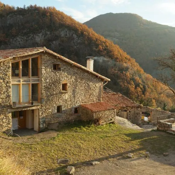 Mas rural El Negre, hotel en Ogassa