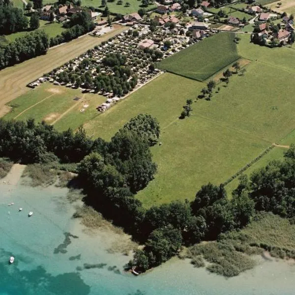 Camping Le Solitaire du Lac, hotel in Saint-Jorioz