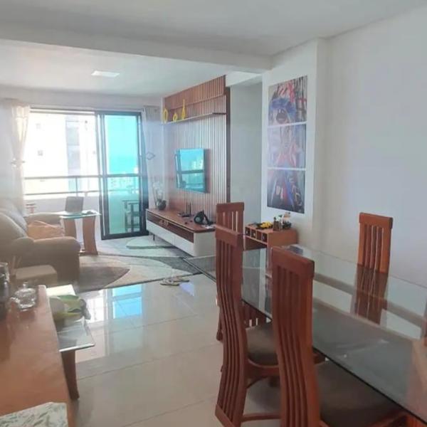 17 andar com vista mar, 650 metros da Praia