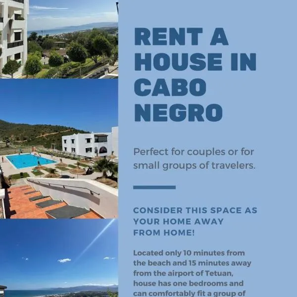 Cozy Appartement à Cabo Negr Bella vista, hotel in Cabo Negro