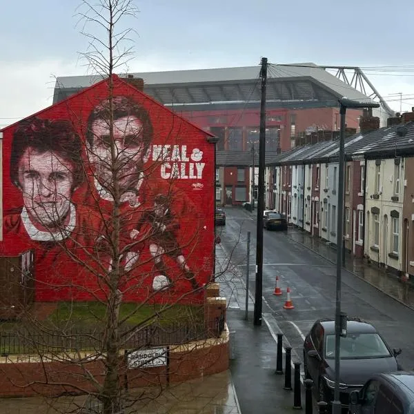 18 Anfield 5 min walk Sleeps 7 4BR 5Bed 3Bathrms, hotel in Liverpool