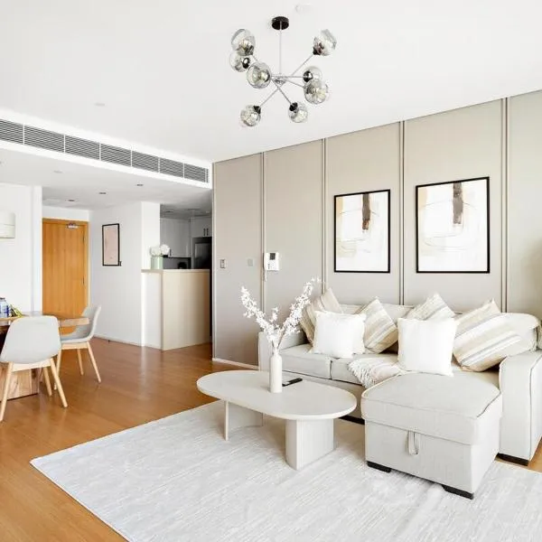 2BR Oasis in Al Muneera - Free Parking & Wi-Fi Near Al Muneera Beach Plaza, hotel in Abu Dhabi