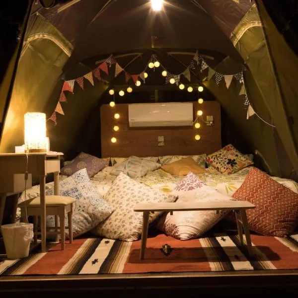 Muribushi-PLUS Gramping TENT, hotel v destinaci Motobu