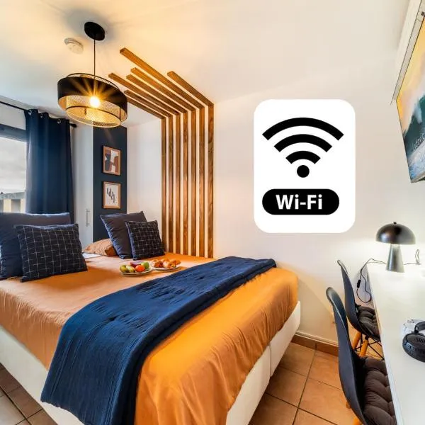 1 Chambre 9 m2 en colocation avec 15 m2 partagés, khách sạn ở Saint-Denis
