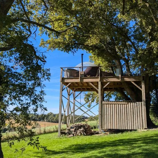 les bulles perchées de lartigue, hotel v destinaci Margouët-Meymès