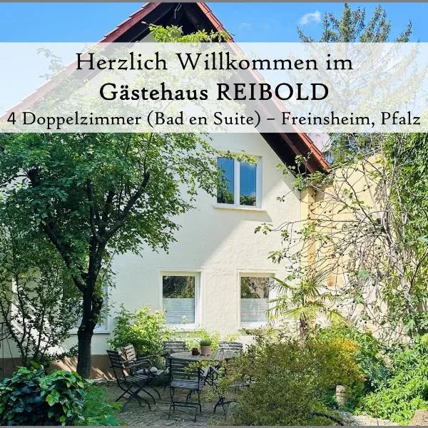 Gästehaus Reibold, hotel en Freinsheim