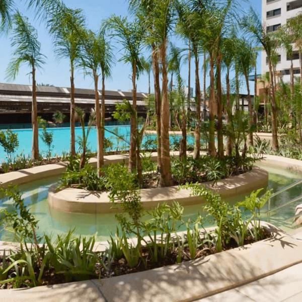 Ap Cond Estilo Resort Centro SP Bras - Foto 4