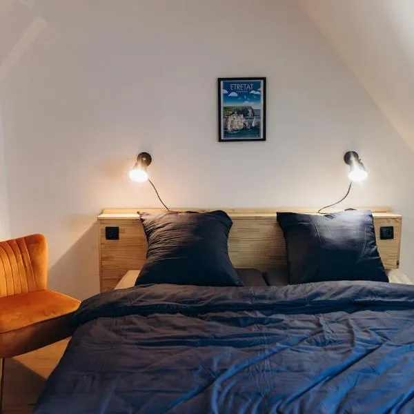 Le grand bleu, hotel v destinaci Étretat