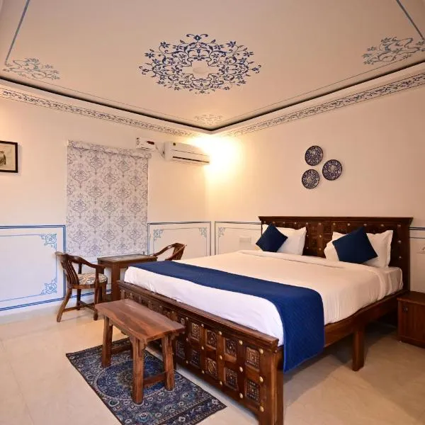 The castle crown - Hem Vilas Resort Ranthambhore, hotel en Sawāi Mādhopur