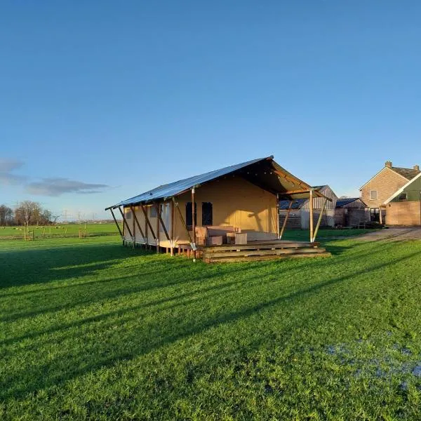 Glamping Franse Peer, hotel v destinaci Hasselt